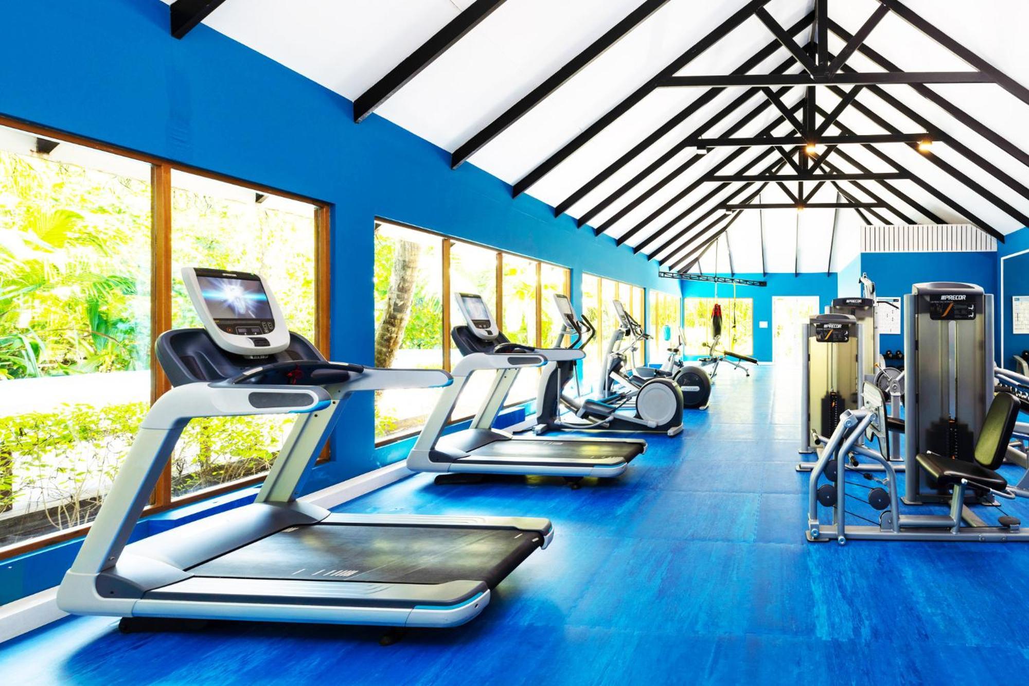 Kandima Maldives Kudahuvadhoo Eksteriør billede The gym at the resort