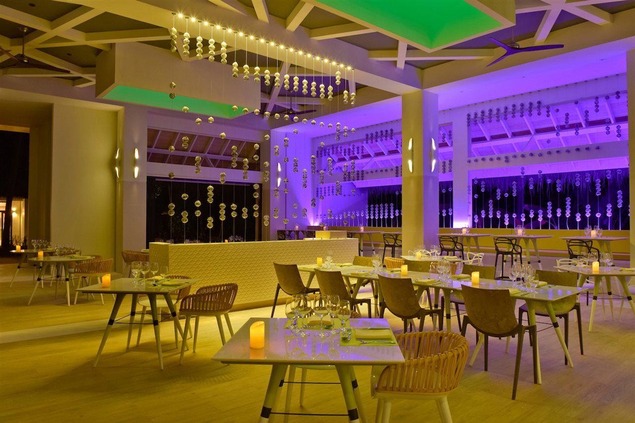 Kandima Maldives Kudahuvadhoo Eksteriør billede The restaurant